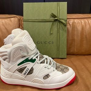 Gucci basketball high tops.